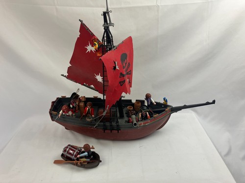 Playmobil red corsair - red, pirate