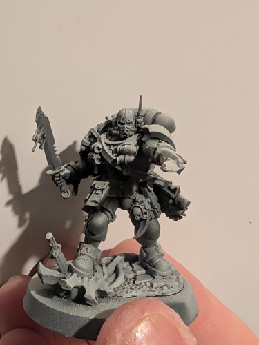 Lieutenant with combi - lieutenant, combi-weapon