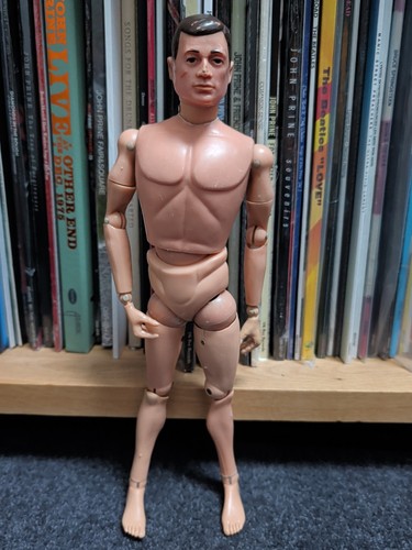 Vintage action man figure - action,