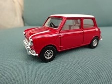 Corgi 1/43 scale Mini red with minilite wheels