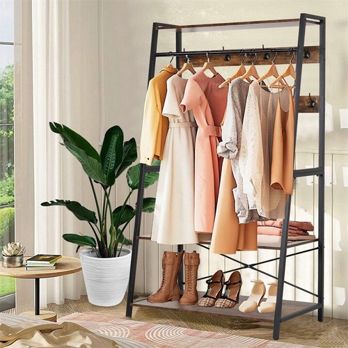 Industrial clothes rail hall - rail,