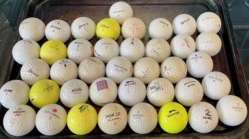 Mixed golf balls - golf,