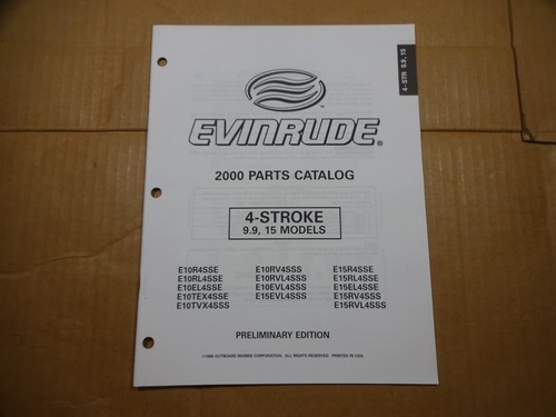2000 evinrude hp - 15, 4