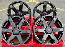 20" Black Chinook Alloy Wheels