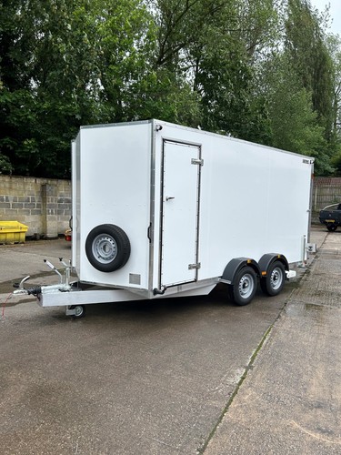 Teale twin axle box trailer - teale,