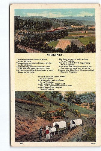 Old virginia poem train - virginia,