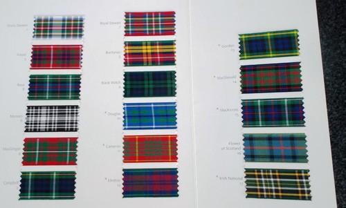 Scottish tartan hand fasting - hand,