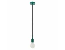 Lockie Green Metal Ceiling Light Fitting Modern and Contemporary Home Lighting