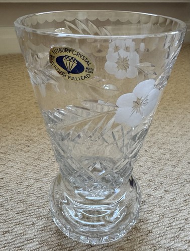 Tutbury crystal hand made - crystal,