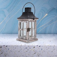  Wooden Lantern Candle Holder