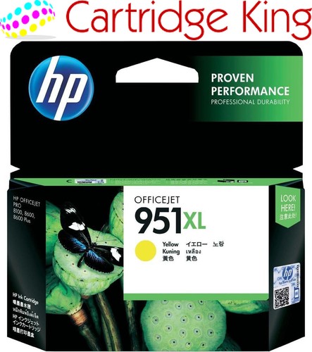 Genuine 951xl yellow ink - hp,