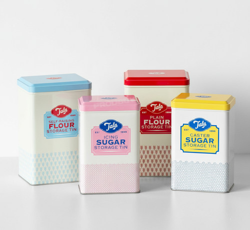 Plain flour storage tin - plain,