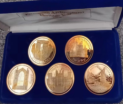 Rare set proof medals - set, 5x