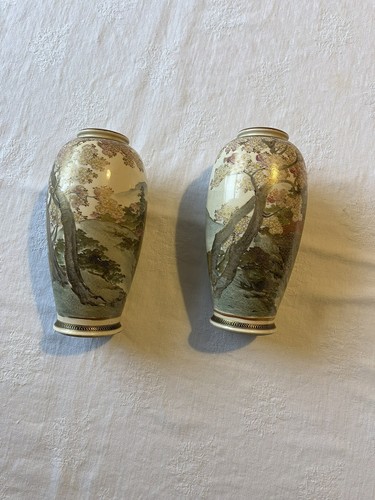 Pair japanese satsuma - of,