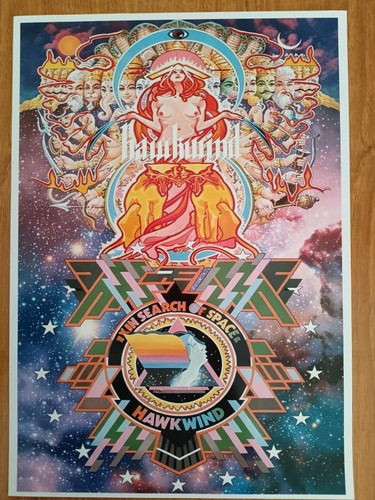 Poster hawkwind - a3, poster.