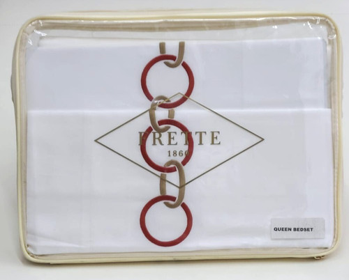 Frette links embroidery queen - embroidery,