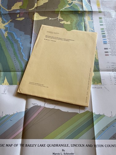 Geologic map the bailey - the,