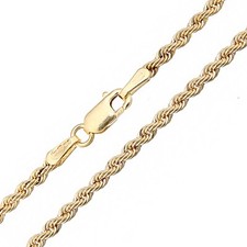 Italian Made 9ct Gold Rope