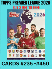 TOPPS PREMIER LEAGUE CARDS