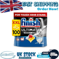 Finish Ultimate Infinity Shine Dishwasher Tablets | Lemon | 100 Tabs