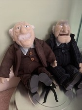 Statler and Waldorf dolls from the 2000 Kermit Collection.