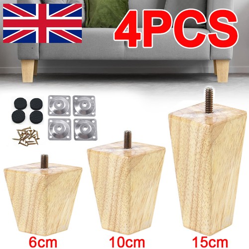 Set wooden legs - of, square