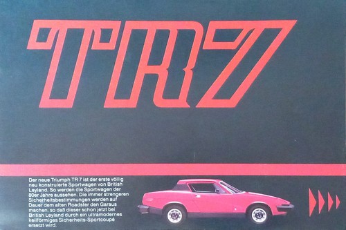 Triumph tr7 brochure - triumph,
