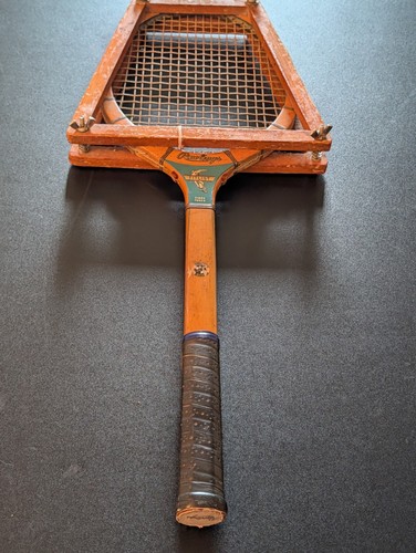 Antique rawlings wooden tennis - rawlings,