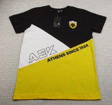 AEK Athens FC Shirt Mens Small