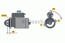 BOSCH REMAN STARTER - 0986022440