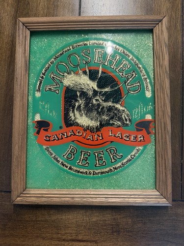 Vintage moosehead beer sign - moosehead,