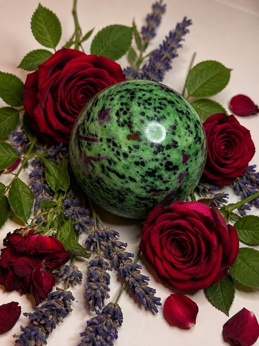 Large statement ruby zoisite - large,