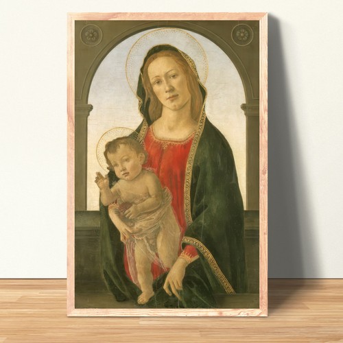 Botticelli and studio - botticelli, madonna