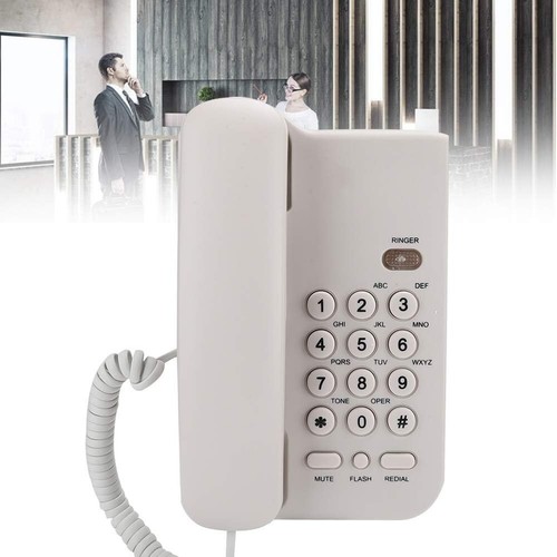 Corded landline telephone - landline,