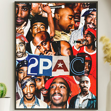 Tupac Thug life poster 2pac A4 A3 A5 6x4 Picture Print Wall Art decor Photograph