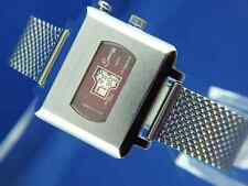 Secory Sexy Instalite Jump Hour Digital Watch 1970s 17 Jewel Swiss Vintage NOS