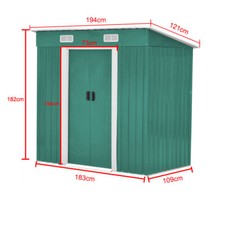 6FT&8FT Garden Storage Shed