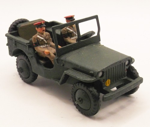 Dinky willys hotchkiss jeep - willys,