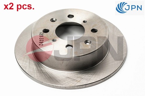 Pcs rear brake disc - x2, set