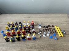 LEGO Vintage Castle Knight, Space Minifigures X27 - accessories & spare heads