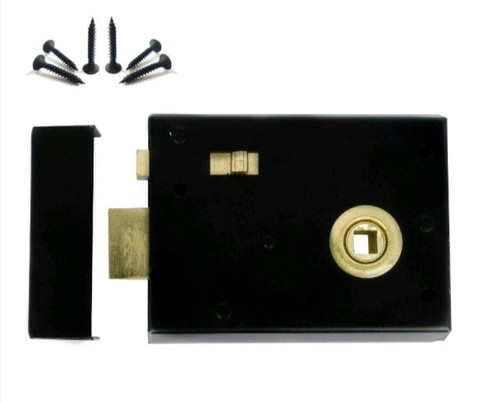 Rim door latch lock dead - door,