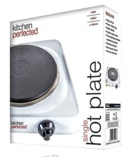 NEW Boxed- Electric Single Ring Hotplate- Man~shed; Student Dorm; Camping-Garage