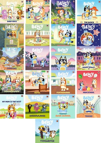 Bluey story book - story,