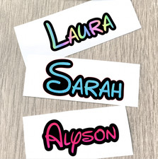 Personalised Vinyl Name