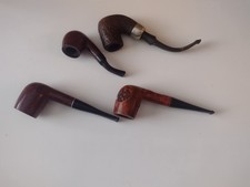 4 Vintage Tobacco Pipes