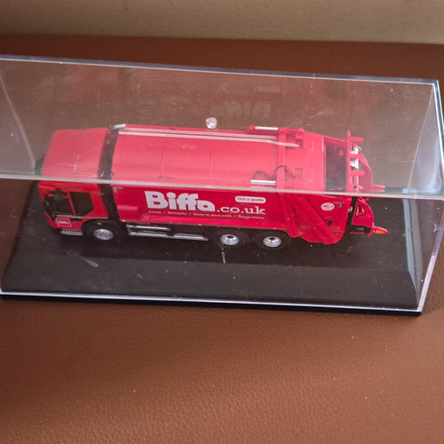 Biffa red black diecast - biffa,