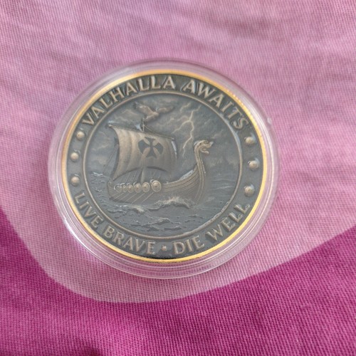 Nordic viking conqueror coin - nordic,