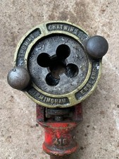 USED VINTAGE PIPE THREADER THOMAS CHATWIN + CO BIRMINGHAM ENGLAND