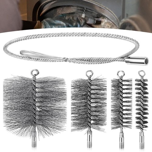 Chimney sweep brush set - 4x,
