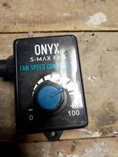 Onyx Fan Speed Controller For  Up To12 " Inline Fans  Runs Fans Quieter